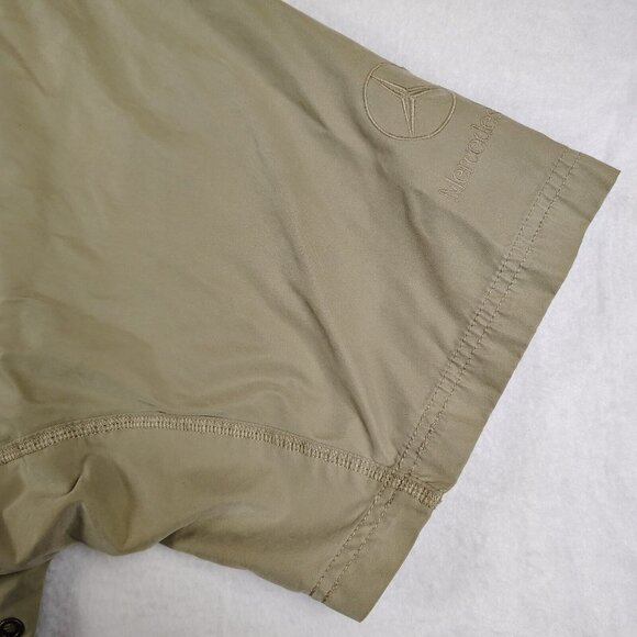 Tommy Bahama Birdie 1/4 Zip Pullover Golf Jacket Mercedes Logo Mens XL - Picture 6 of 10